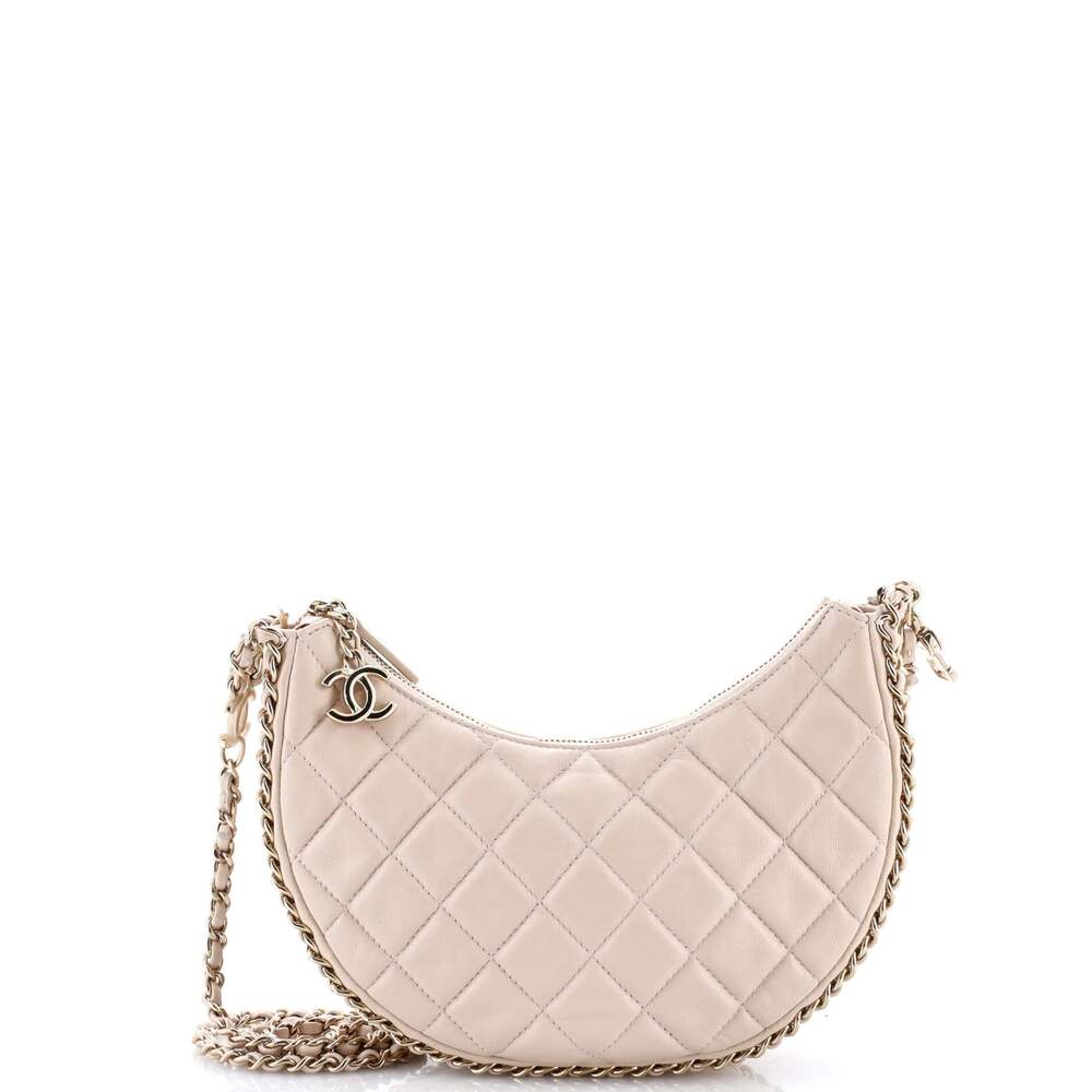 Chanel Chain Around Hook Hobo Quilted #254520C47B